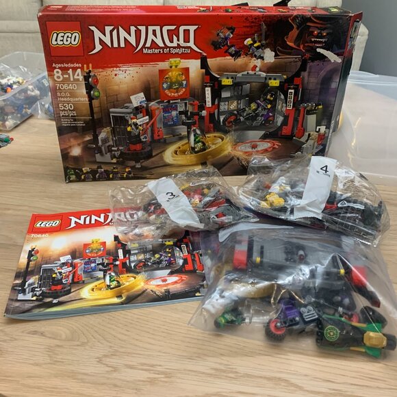 LEGO Ninjago S.O.G. Headquarters 70640 (Used, Complete, Unopened Bags) - Picture 5 of 5